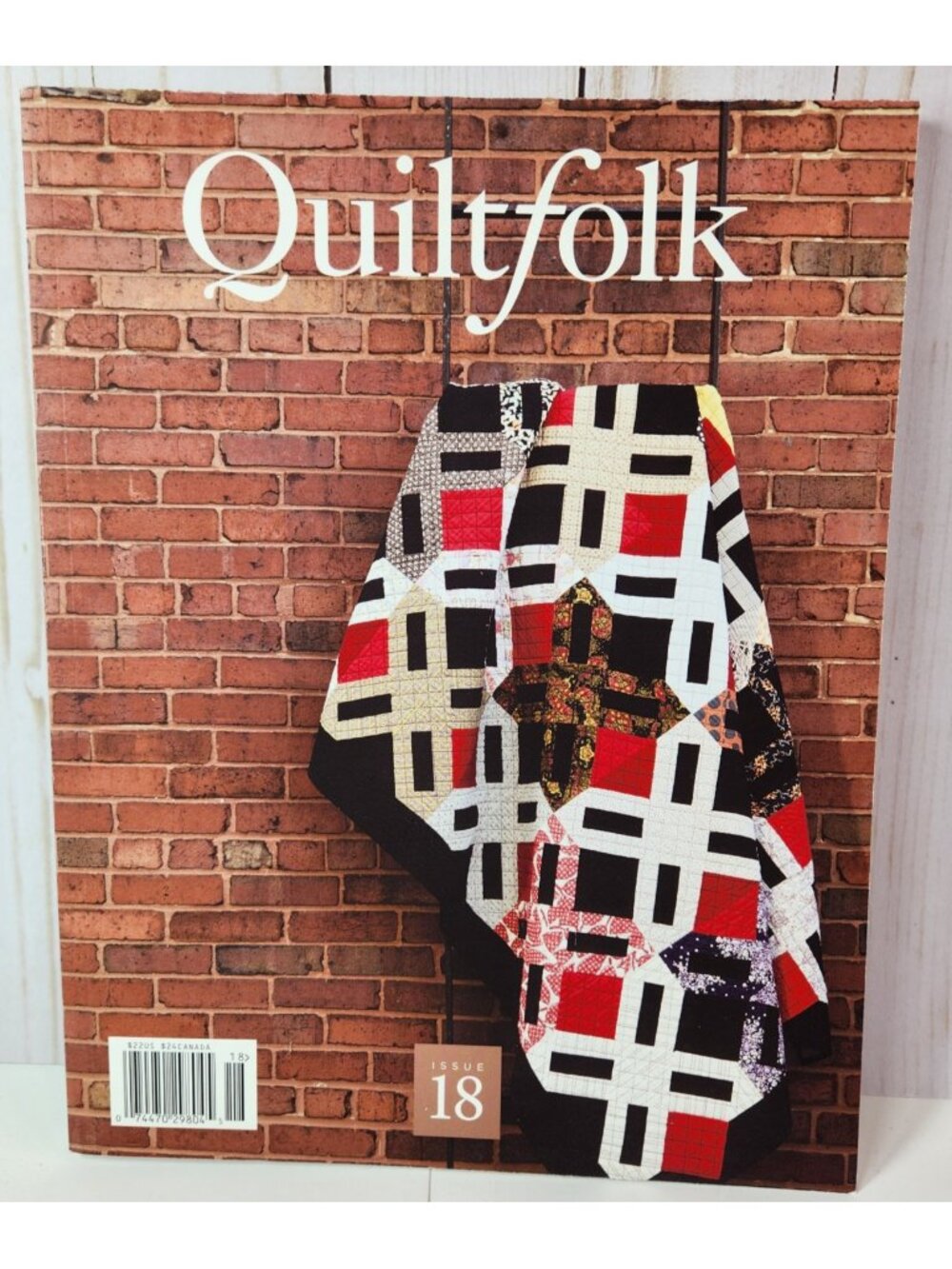 Quiltfolk Magazine Issue 18 Illinois 2021 Quilting Sewing Textile Art